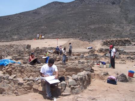 Excavación y registro. Sector II-7. Temporada 2005.